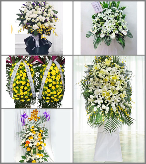 福建福州闽清县白中镇白事花篮预定